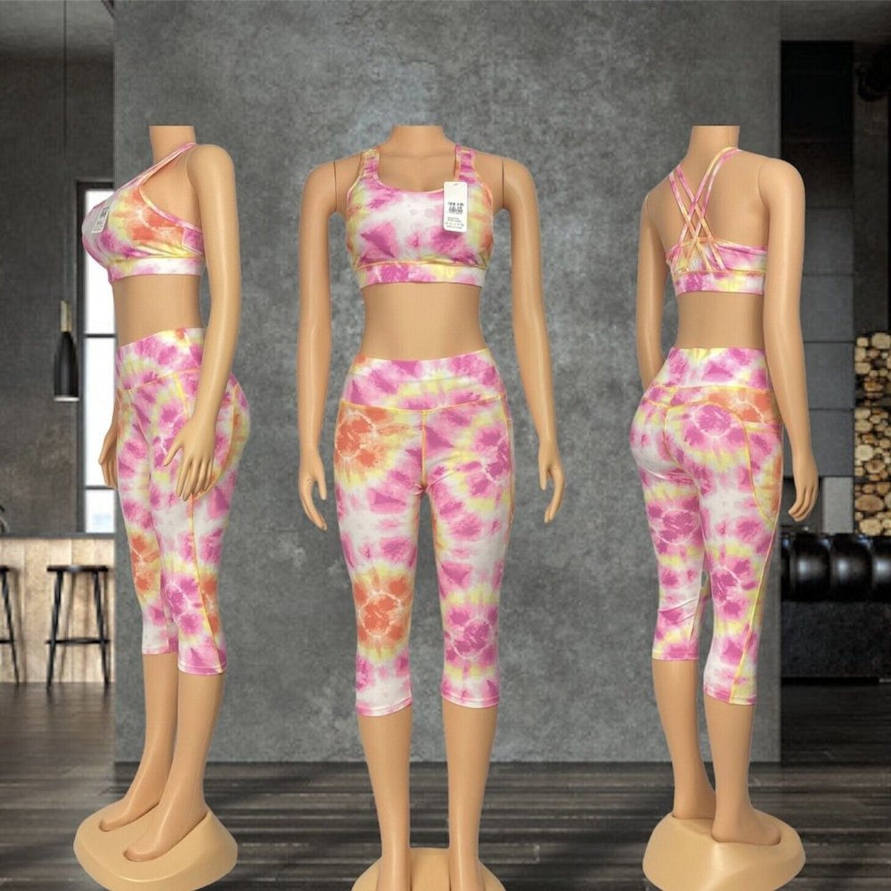 Yoga, Workout, Gym, Running, jogging top & shorts set for Women